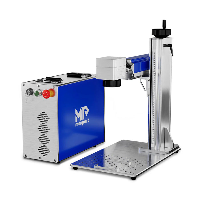 Monport GQ 30W (5.9" x 5.9") Fiber Laser Engraver & Marking Machine with FDA Approval - Machine