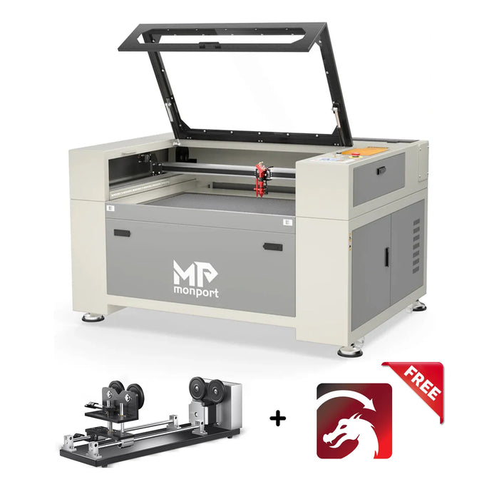 Special Offer | Monport 80W Built-in Chiller CO2 Laser Engraver & Cutter (36" x 24")