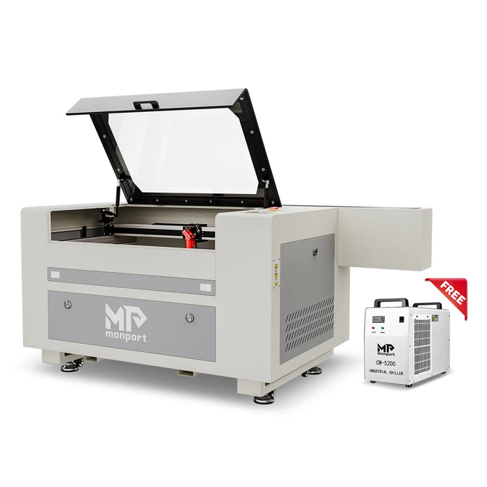 Monport 80W CO2 Laser Engraver & Cutter with Autofocus