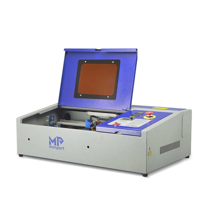 Special Offer | Monport 40W Pro Lightburn-Supported (12" X 8") CO2 Laser Engraver & Cutter with Air Assist - 40W Pro