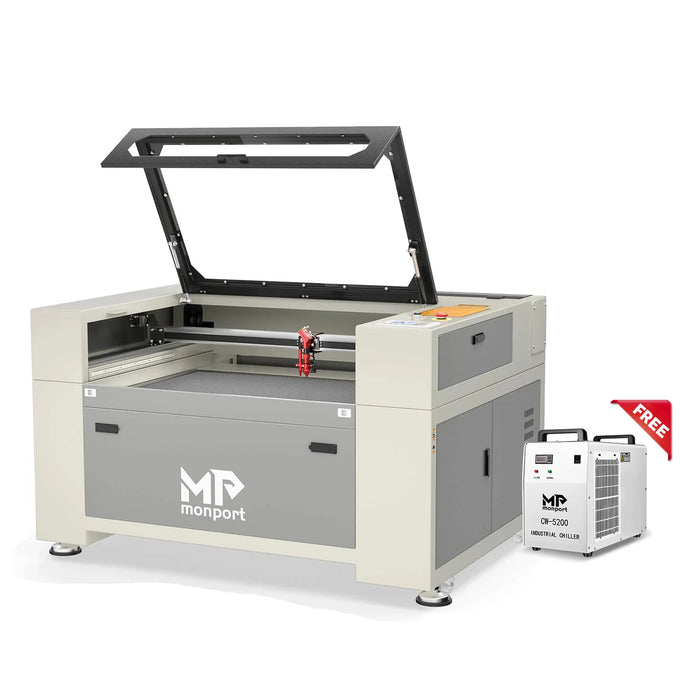 Special Offer | Monport 100W CO2 Laser Engraver & Cutter (40" x 24") with FDA Approved