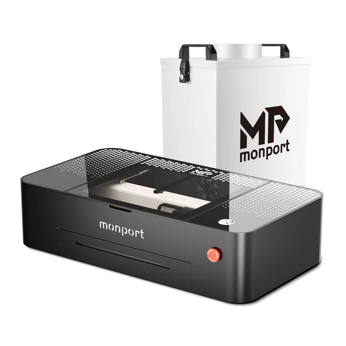 MONPORT ONYX 55W Desktop CO2 Laser Engraver with Autofocus - Machine