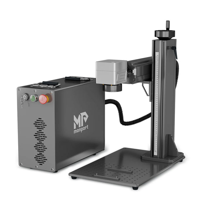 Monport GPro 80W Split MOPA Fiber Laser Engraver & Marking Machine With Manual Focus - Machine