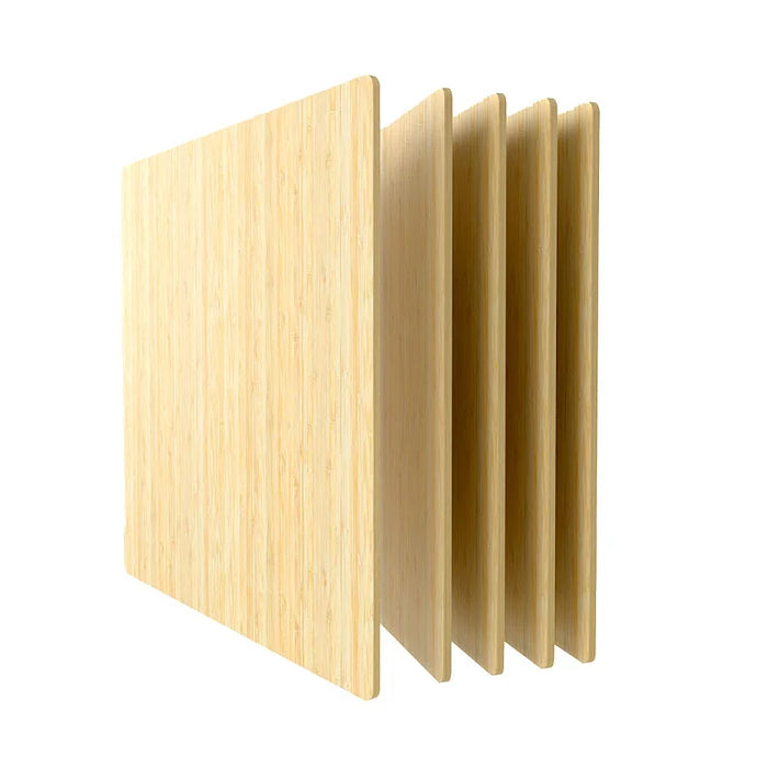 8x8x1/8'' Natural Bamboo Board（10PCS）